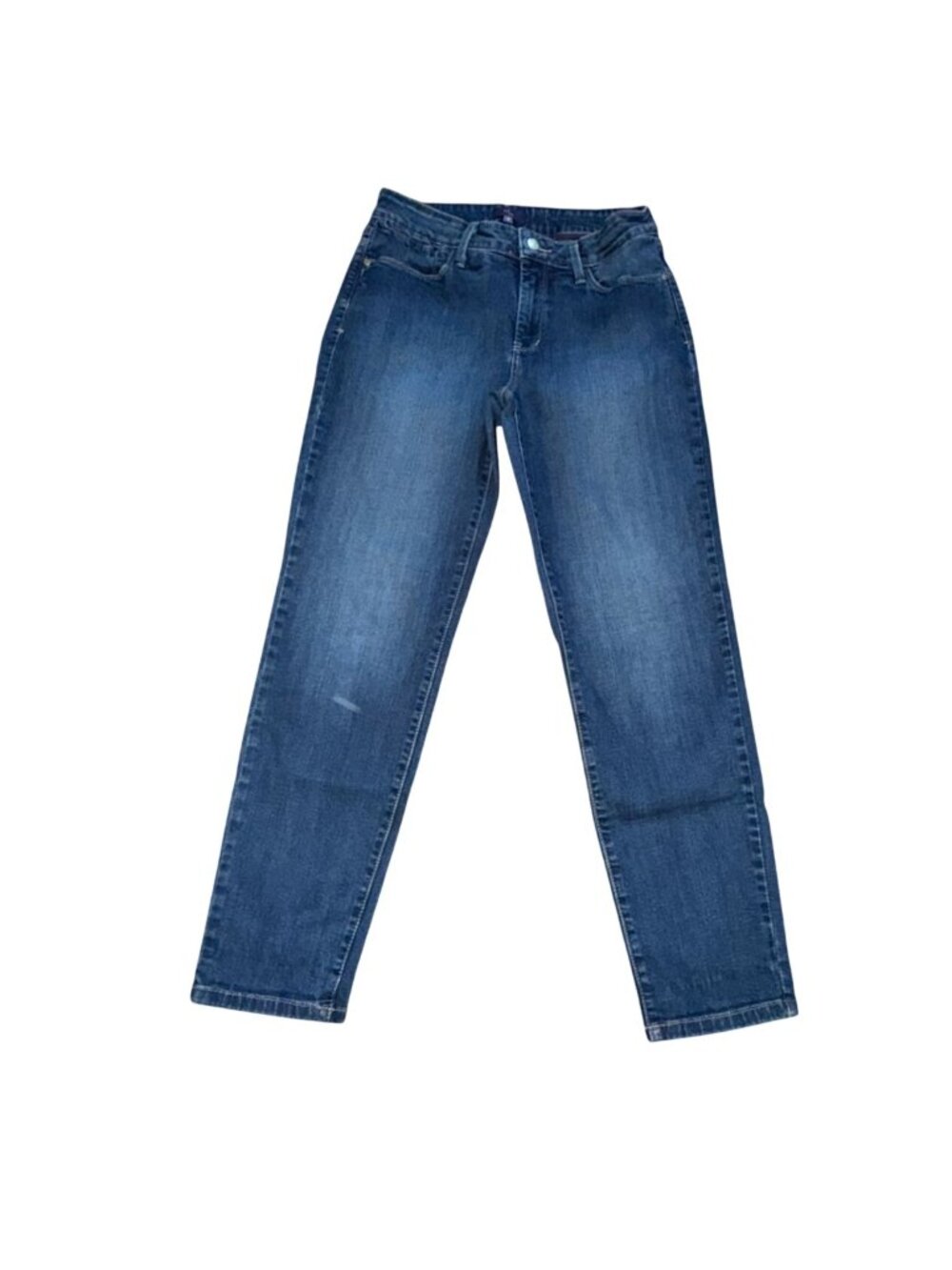 NYDJ Not Your Daughters Jeans Ankle Jeans-Dark Wash Denim-Size 8-GUC